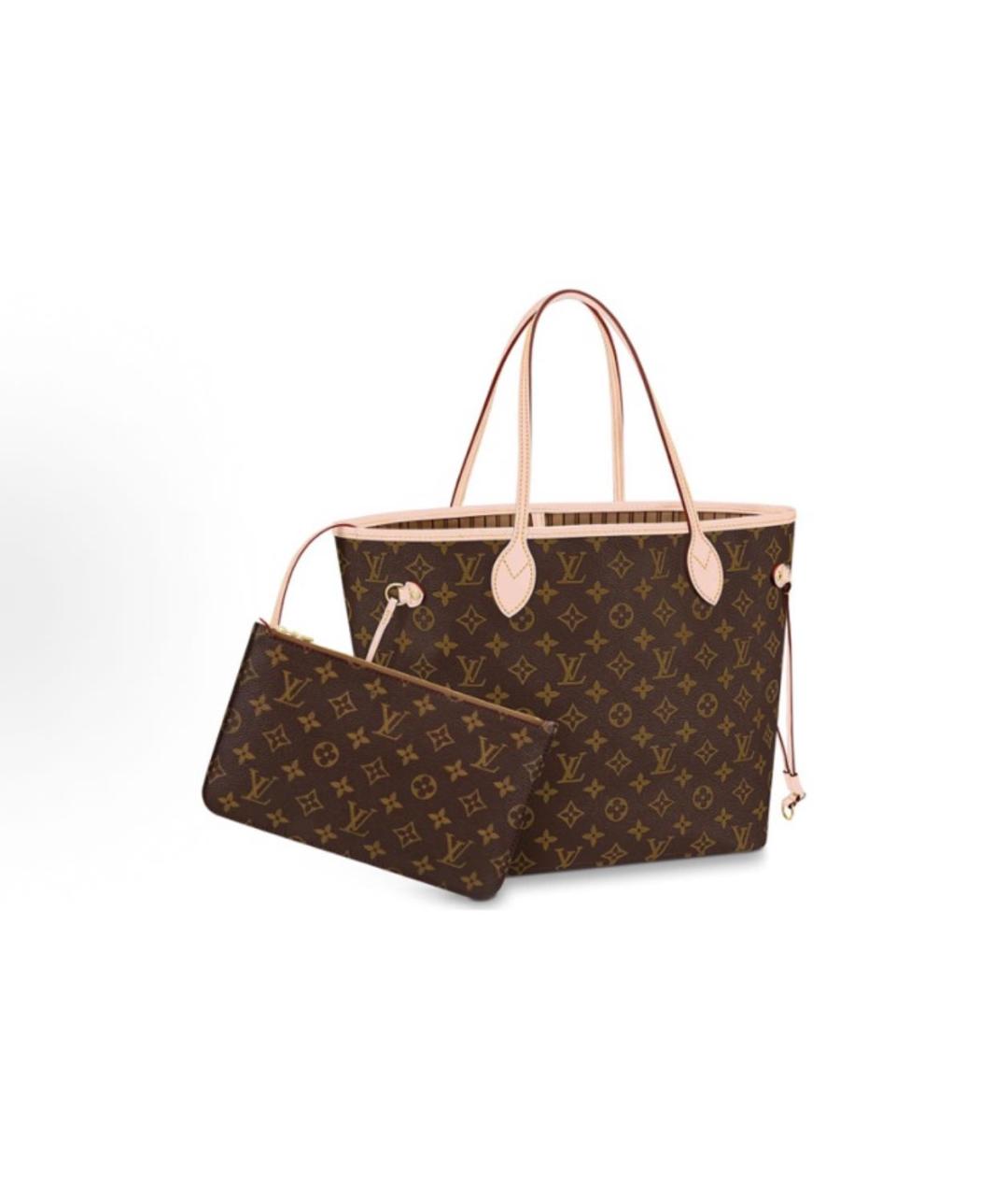 LOUIS VUITTON Коричневая сумка тоут, фото 8