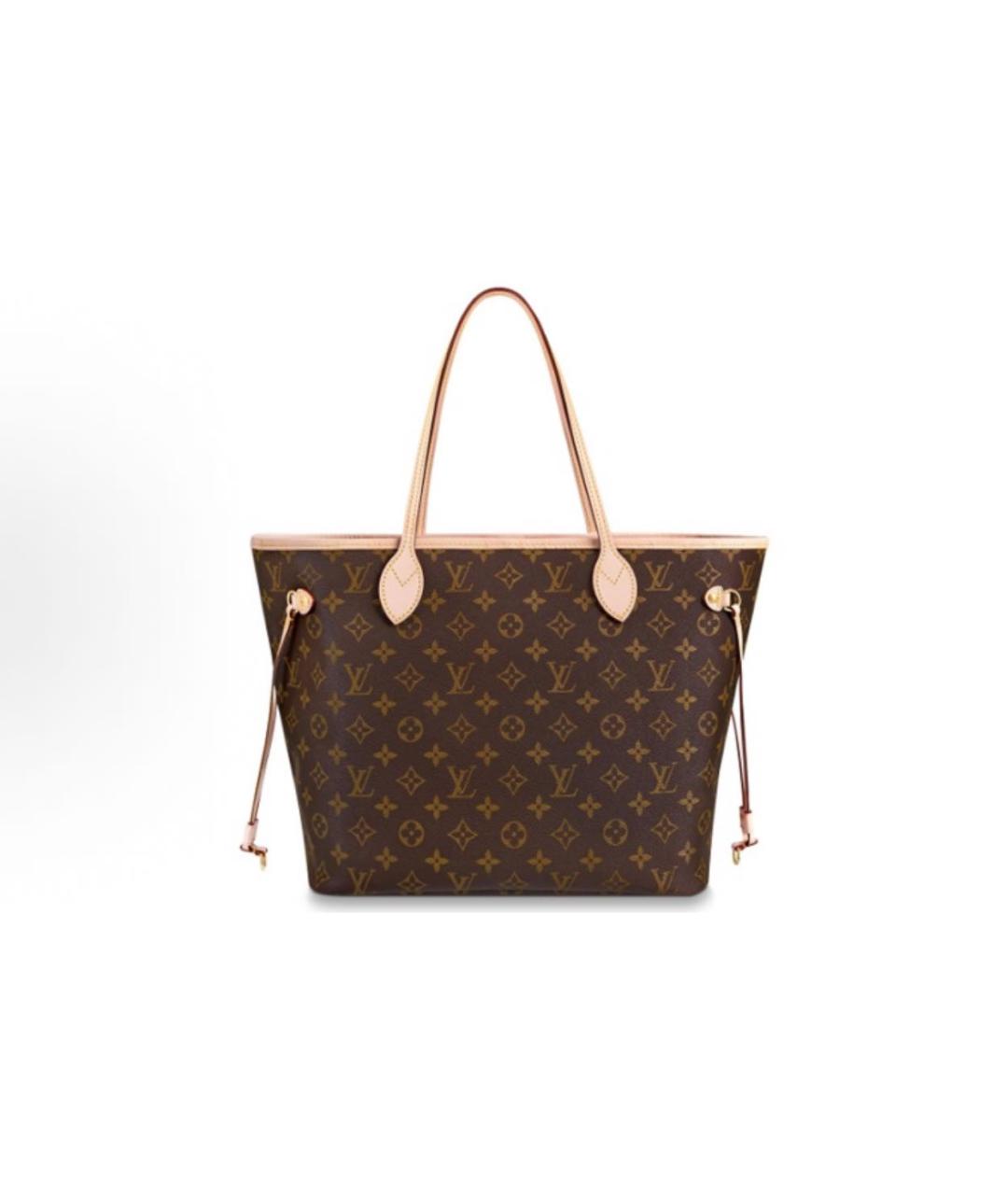 LOUIS VUITTON Коричневая сумка тоут, фото 3