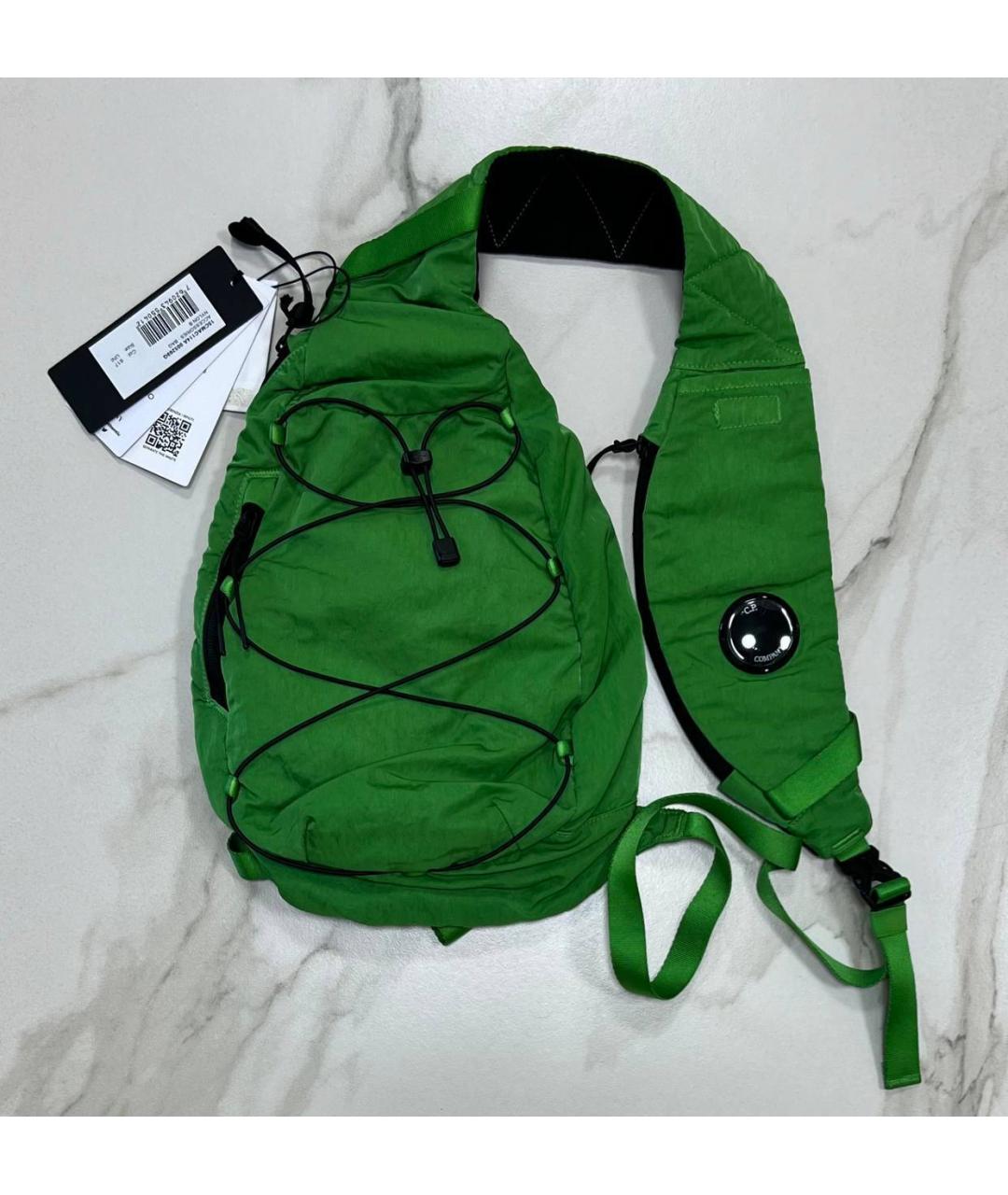 CP COMPANY Зеленая поясная сумка, фото 7