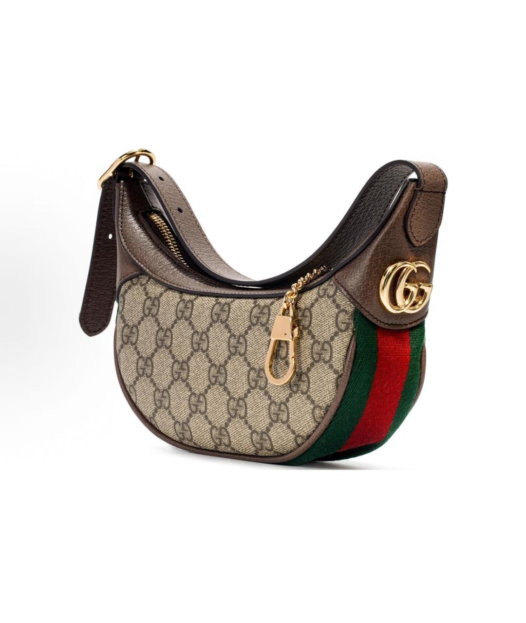GUCCI Коричневая сумка с короткими ручками, фото 2