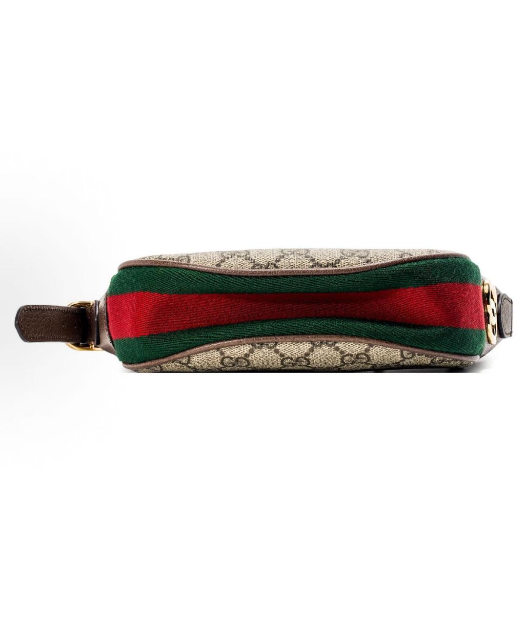 GUCCI Коричневая сумка с короткими ручками, фото 4