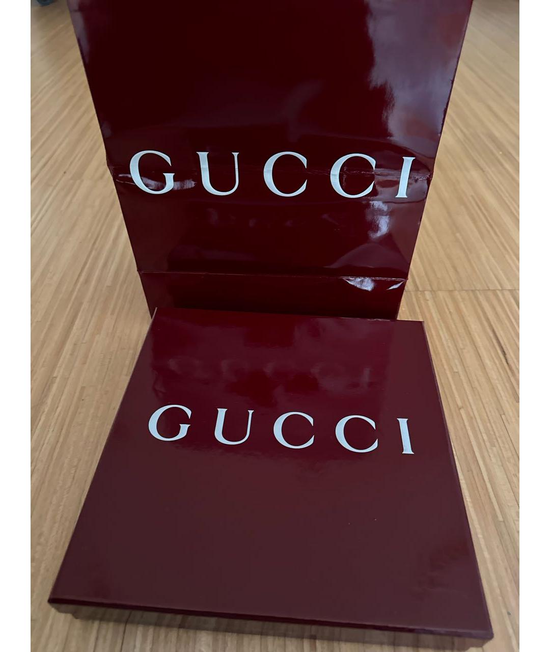 GUCCI Черная хлопковая футболка, фото 3