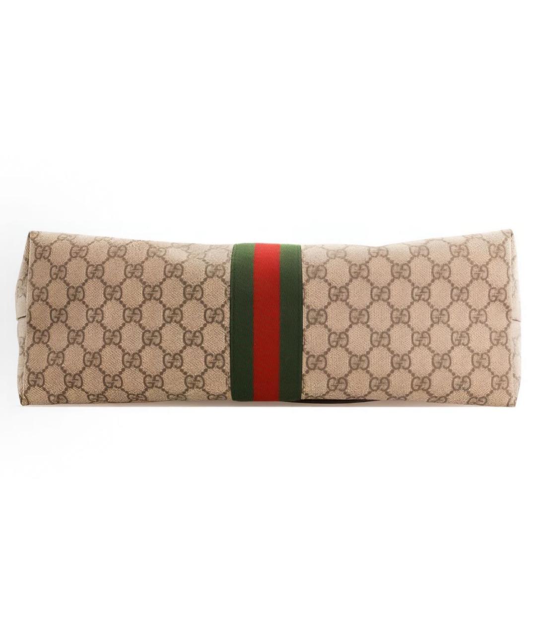 GUCCI Бежевая сумка тоут, фото 4