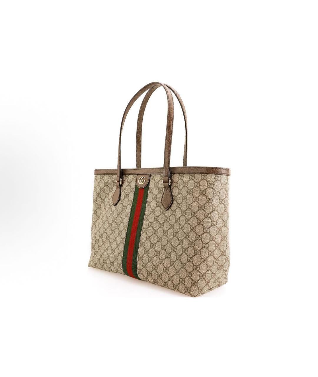 GUCCI Бежевая сумка тоут, фото 2
