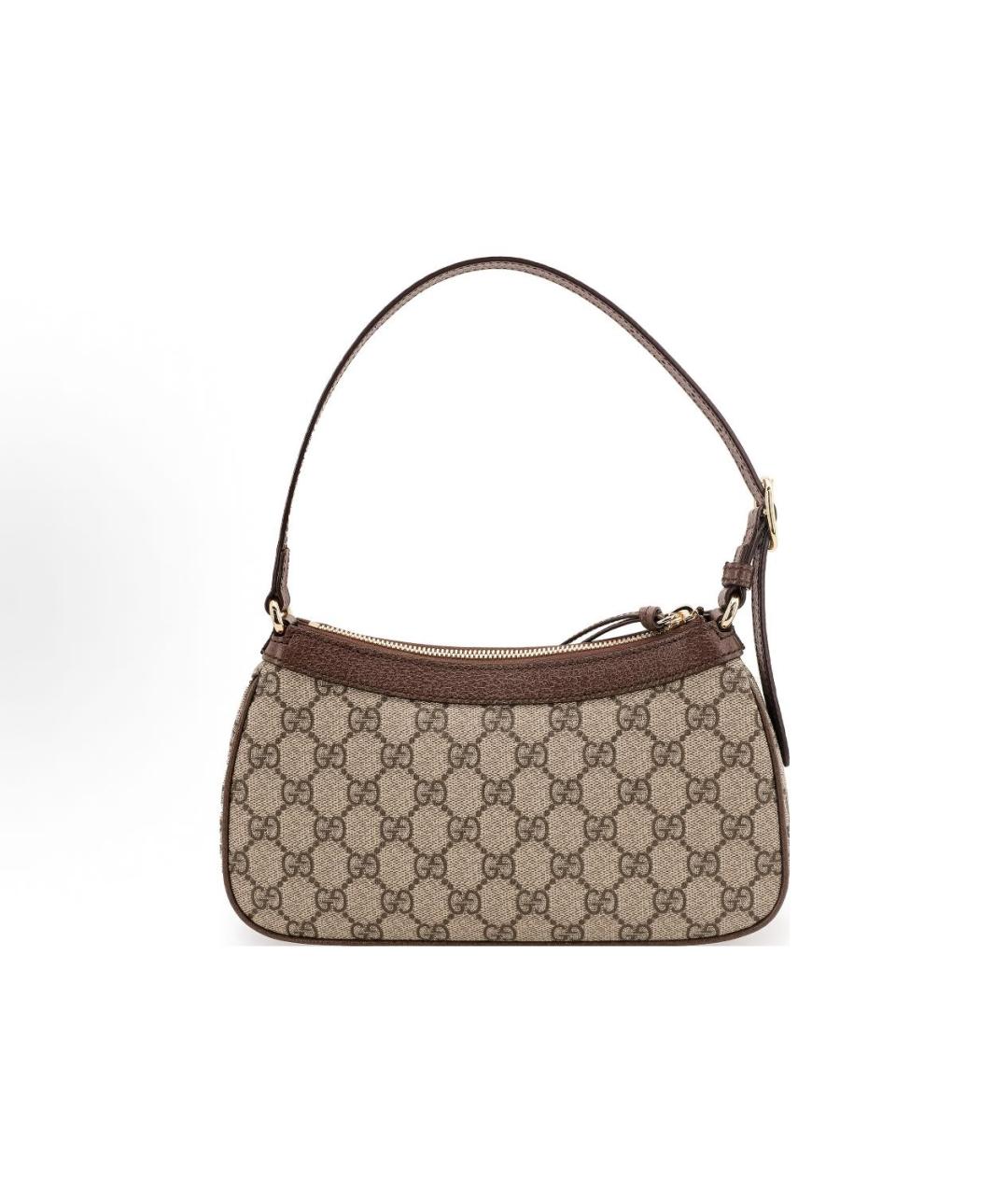 GUCCI Бежевая сумка с короткими ручками, фото 3