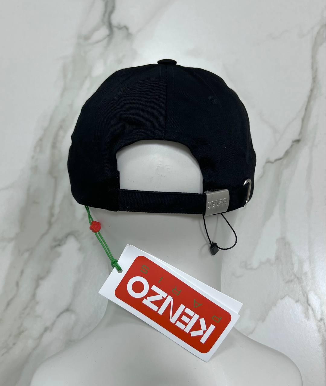 KENZO Черная хлопковая кепка/бейсболка, фото 4