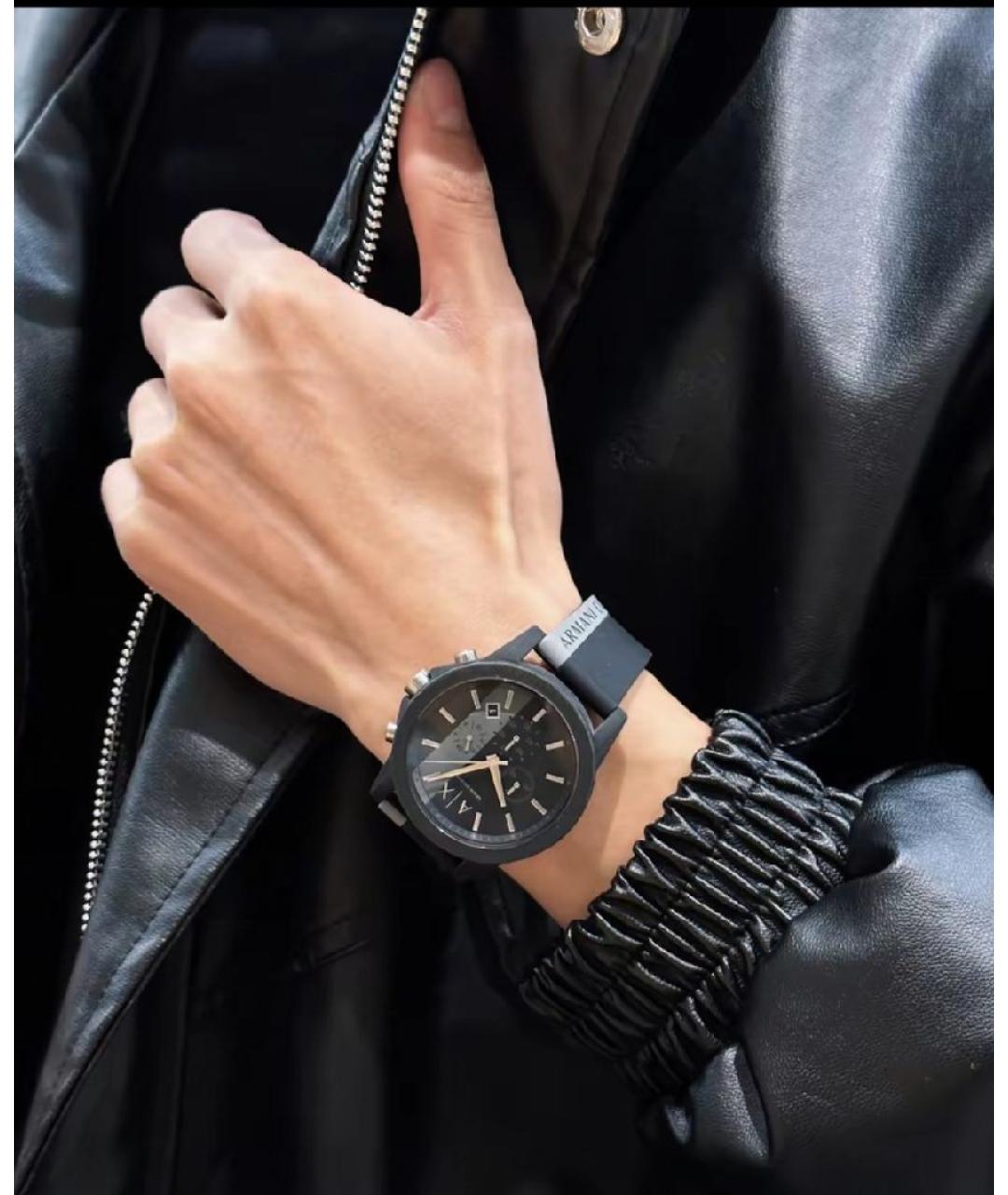 ARMANI EXCHANGE Черные часы, фото 5