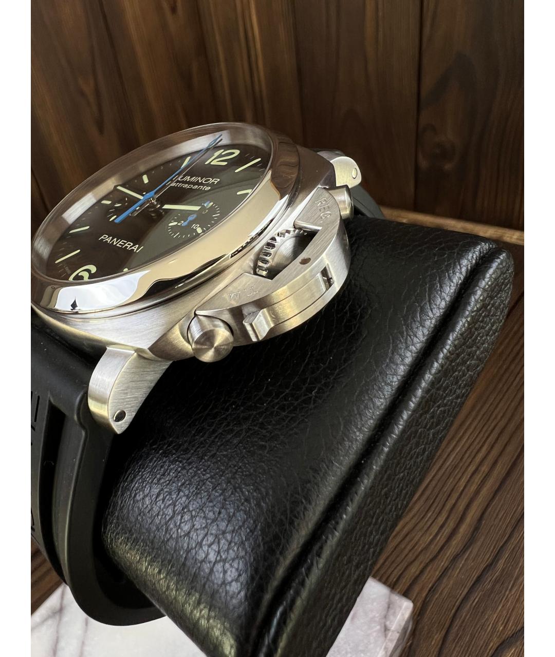 PANERAI Черные часы, фото 3
