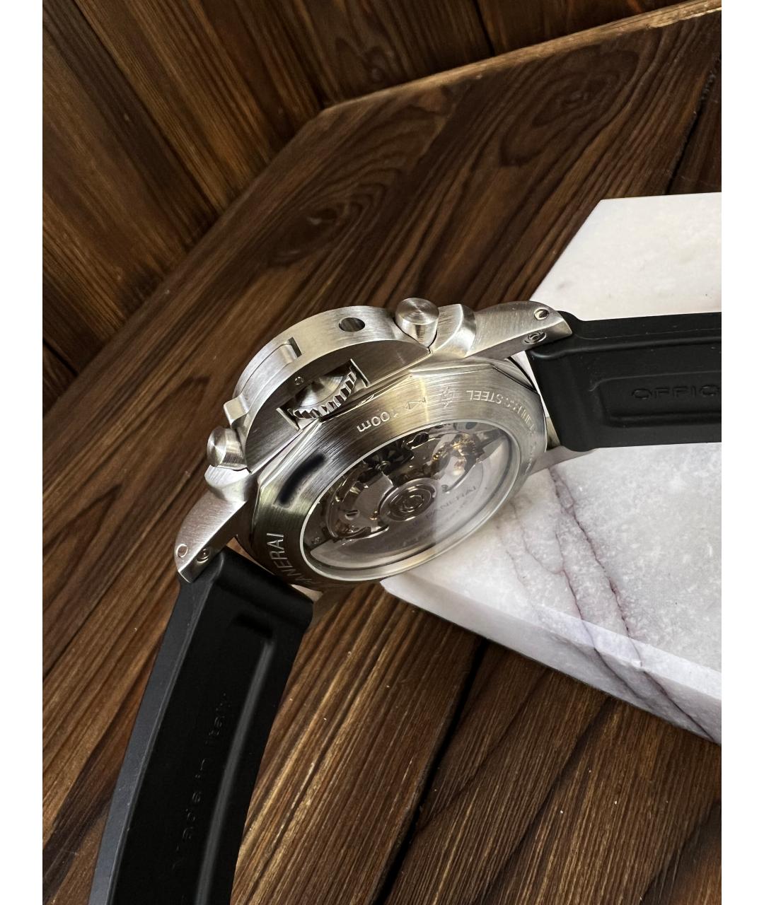 PANERAI Черные часы, фото 4