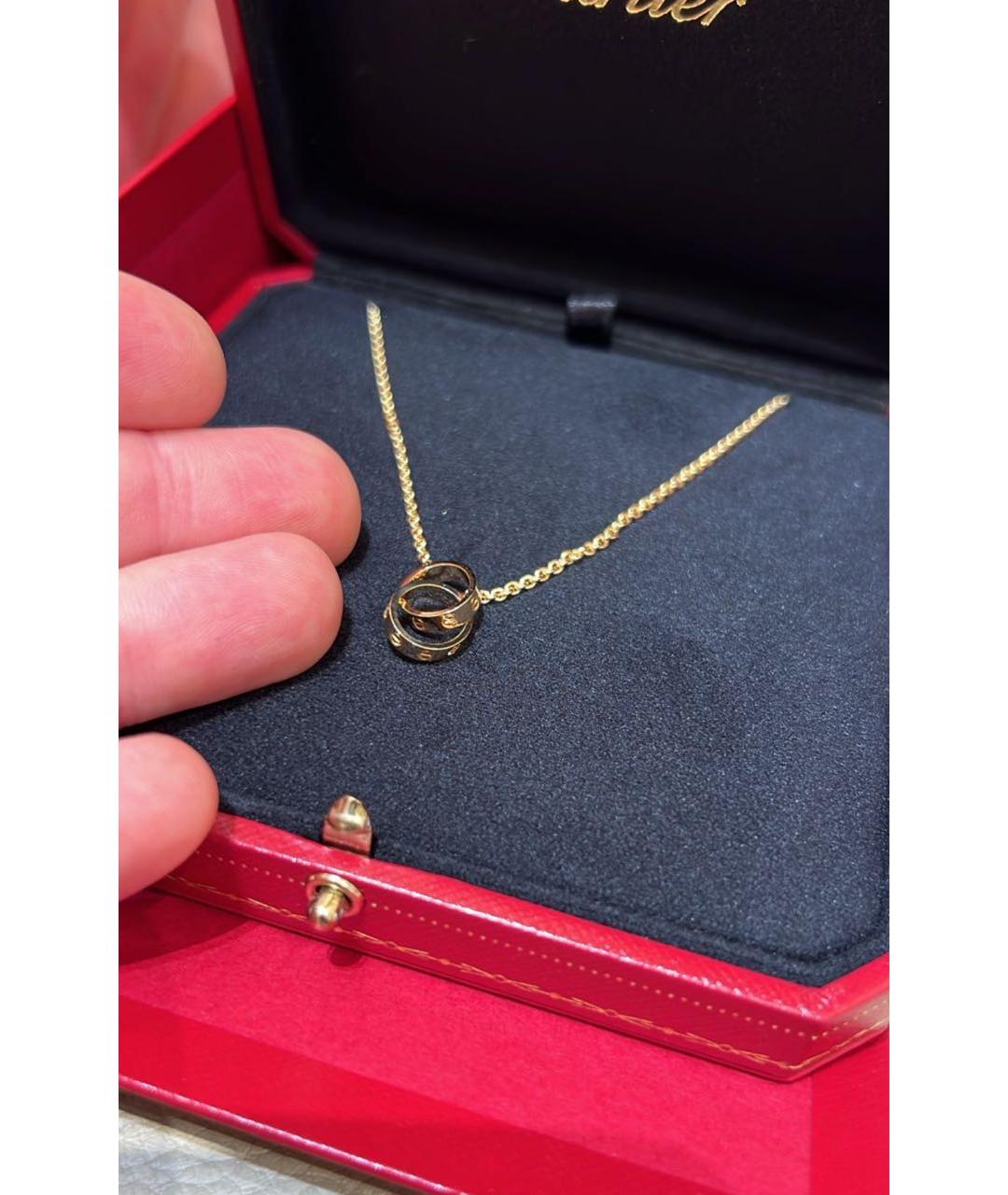 CARTIER Золотая подвеска из желтого золота, фото 3