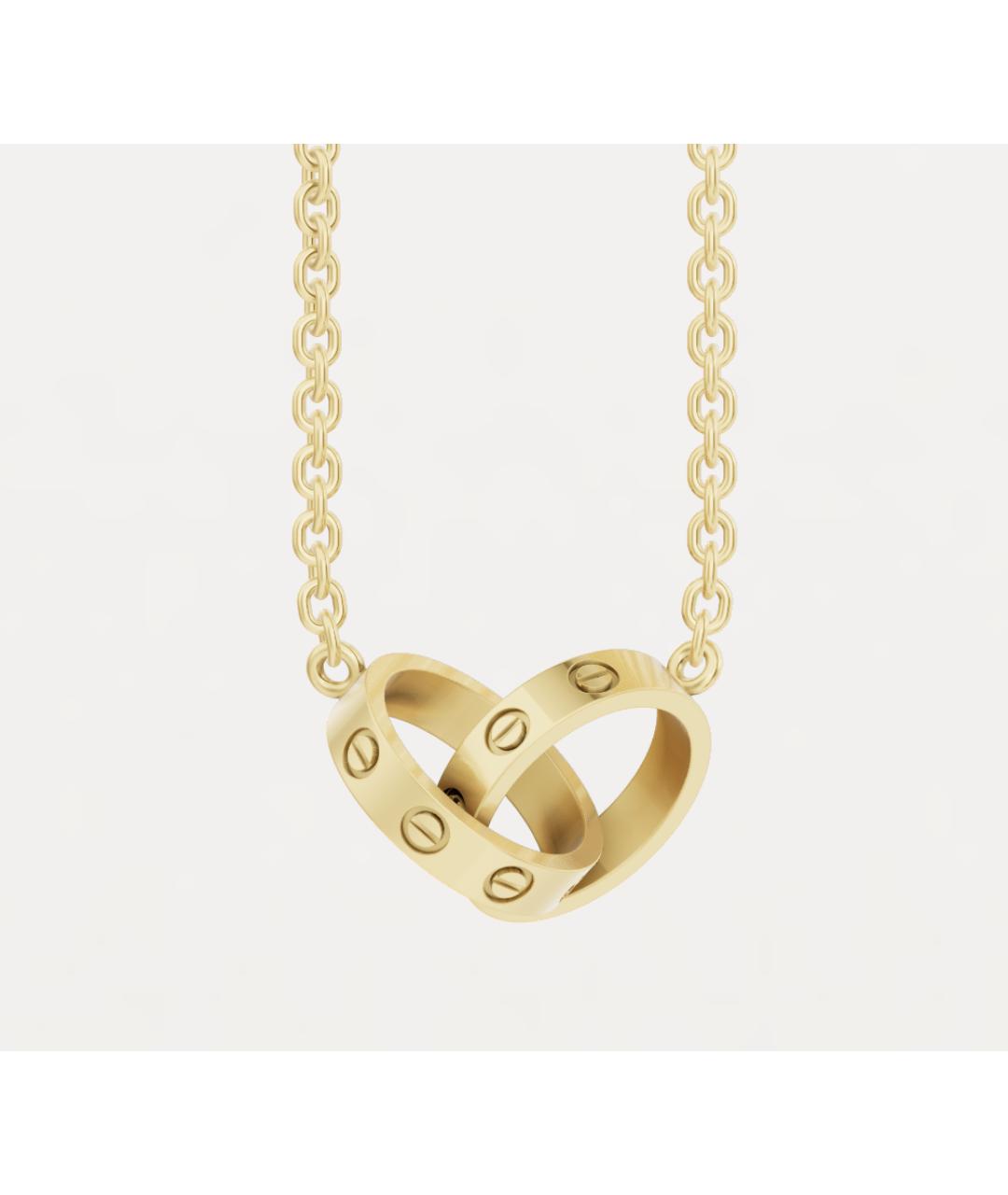 CARTIER Золотая подвеска из желтого золота, фото 4