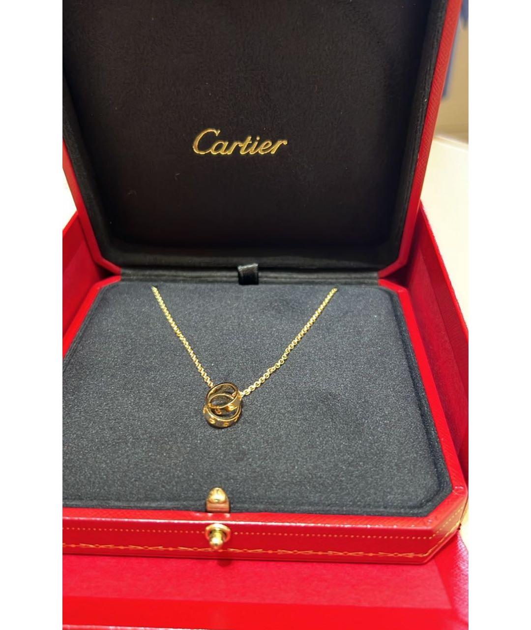 CARTIER Золотая подвеска из желтого золота, фото 2