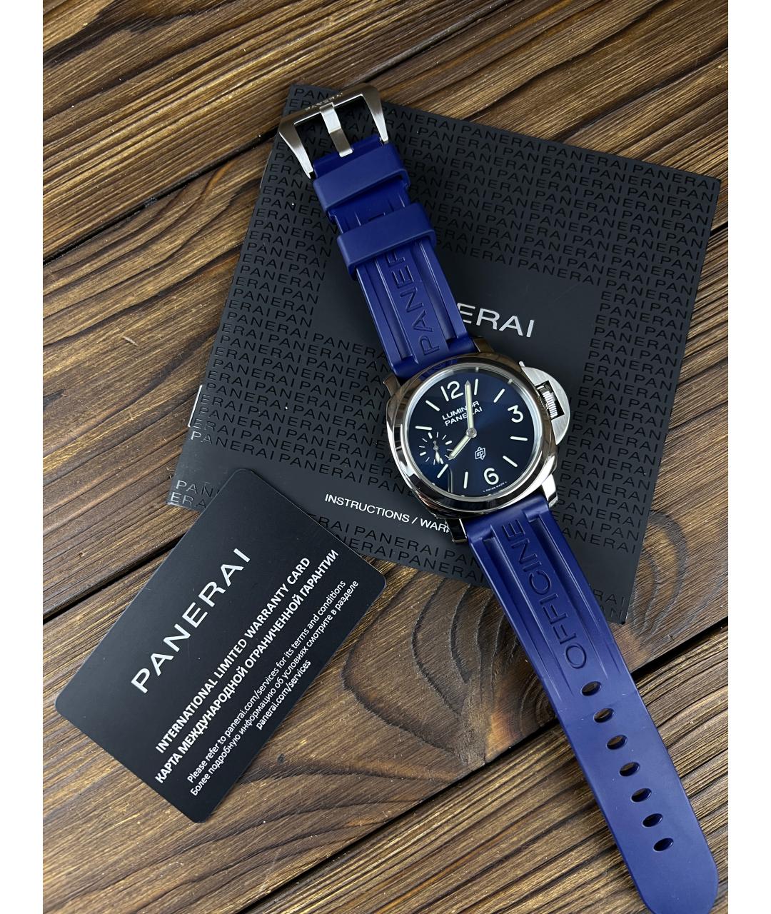 PANERAI Темно-синие часы, фото 5