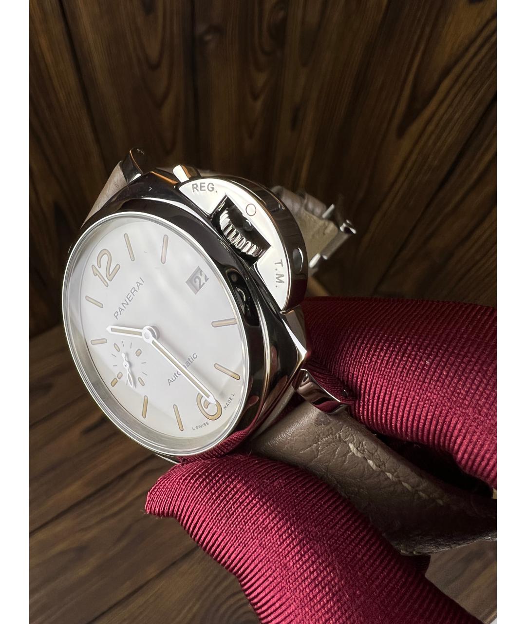 PANERAI Коричневые часы, фото 3