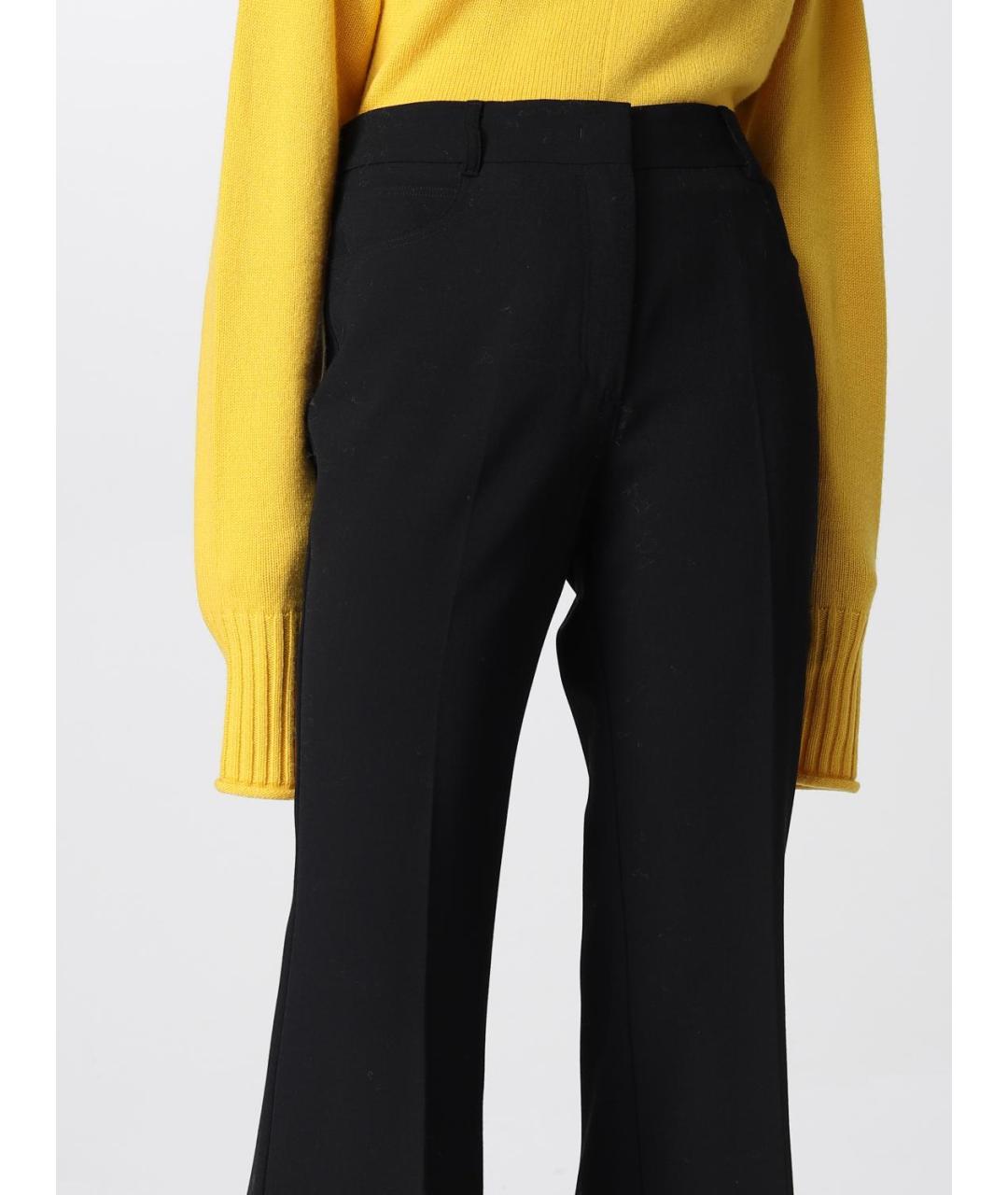 STELLA MCCARTNEY Черные прямые брюки, фото 5