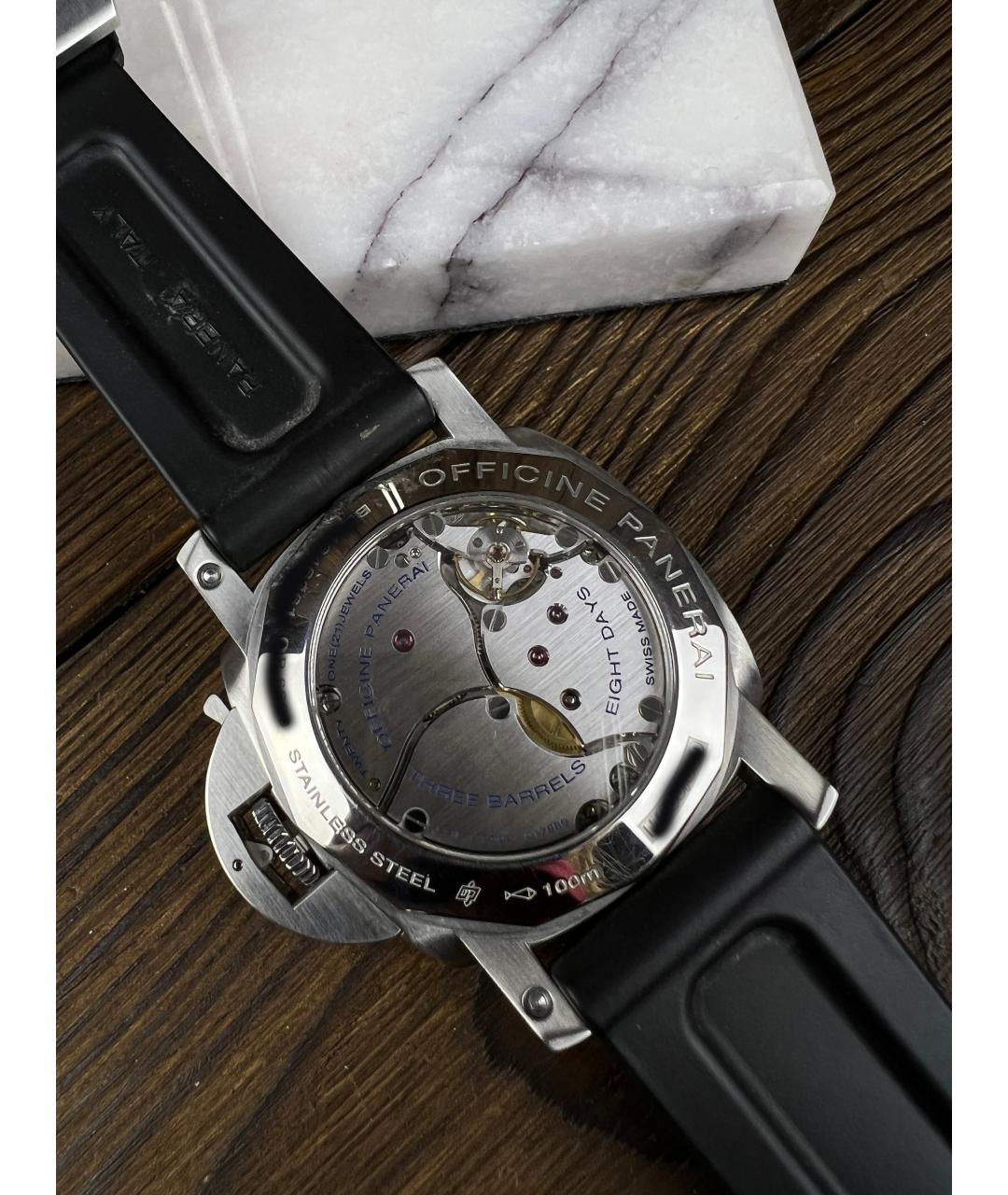 PANERAI Черные часы, фото 5