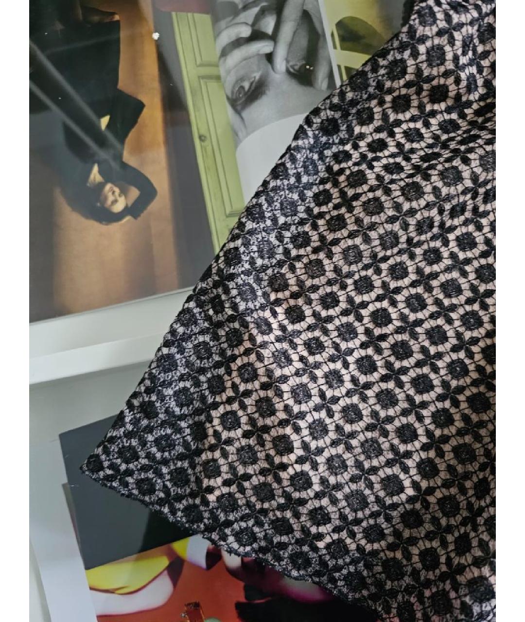 CHANEL Черная шелковая майка, фото 4