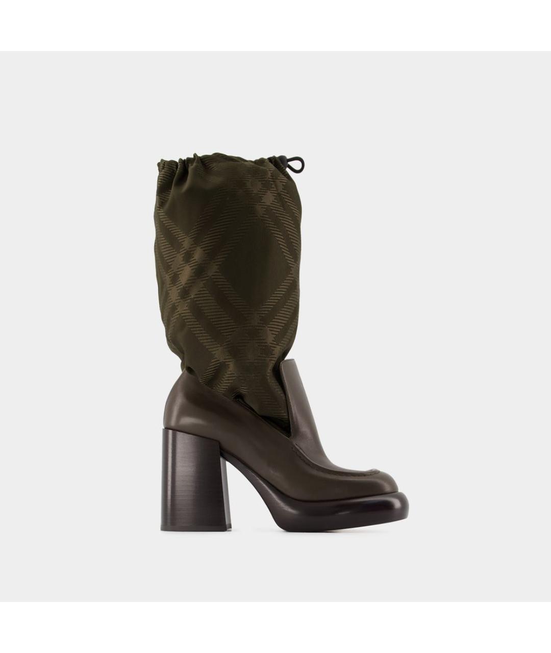 BURBERRY Мульти кожаные сапоги, фото 4