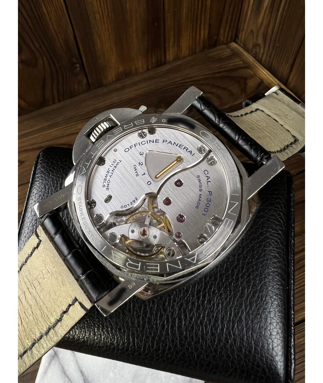 PANERAI Черные часы, фото 3