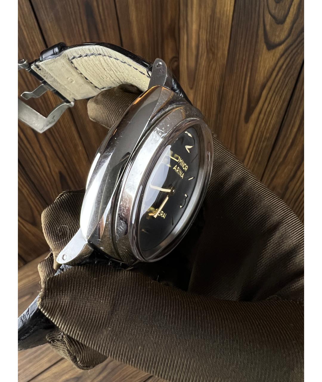 PANERAI Черные часы, фото 6