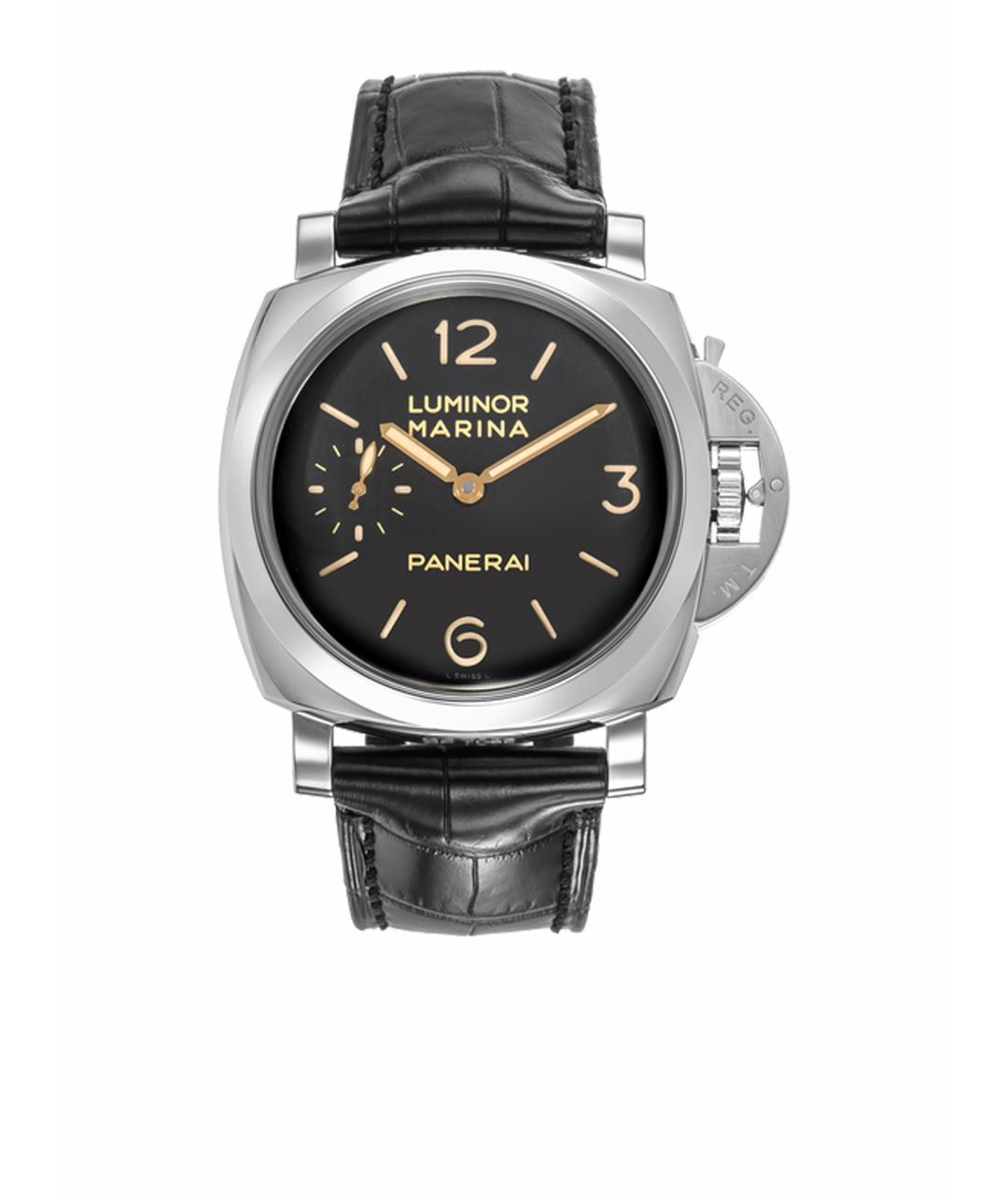 PANERAI Черные часы, фото 1