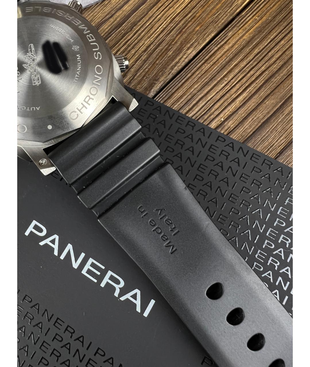 PANERAI Черные часы, фото 7