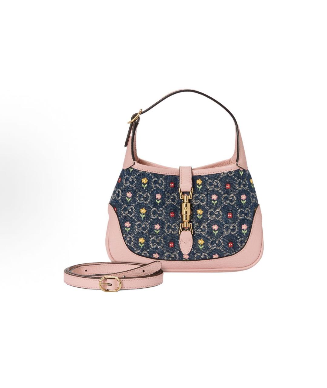 GUCCI Розовая сумка с короткими ручками, фото 9