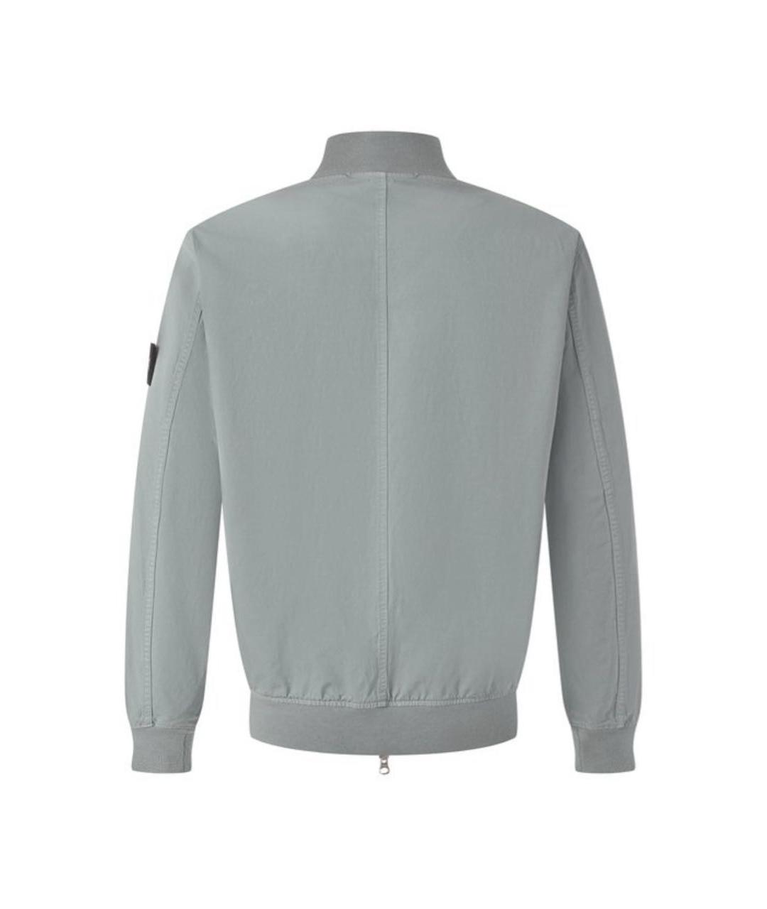 STONE ISLAND Бежевая хлопковая куртка, фото 2
