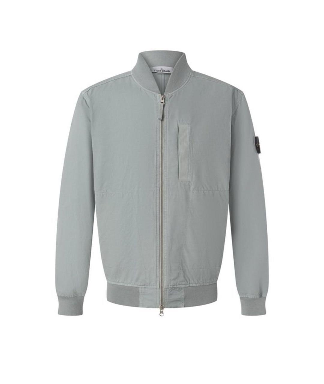STONE ISLAND Бежевая хлопковая куртка, фото 1