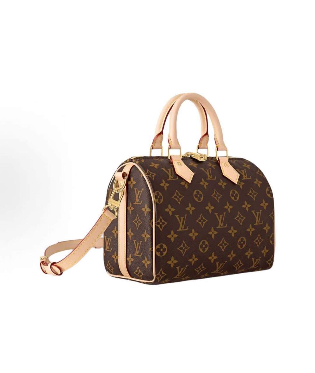 LOUIS VUITTON Коричневая сумка с короткими ручками, фото 2