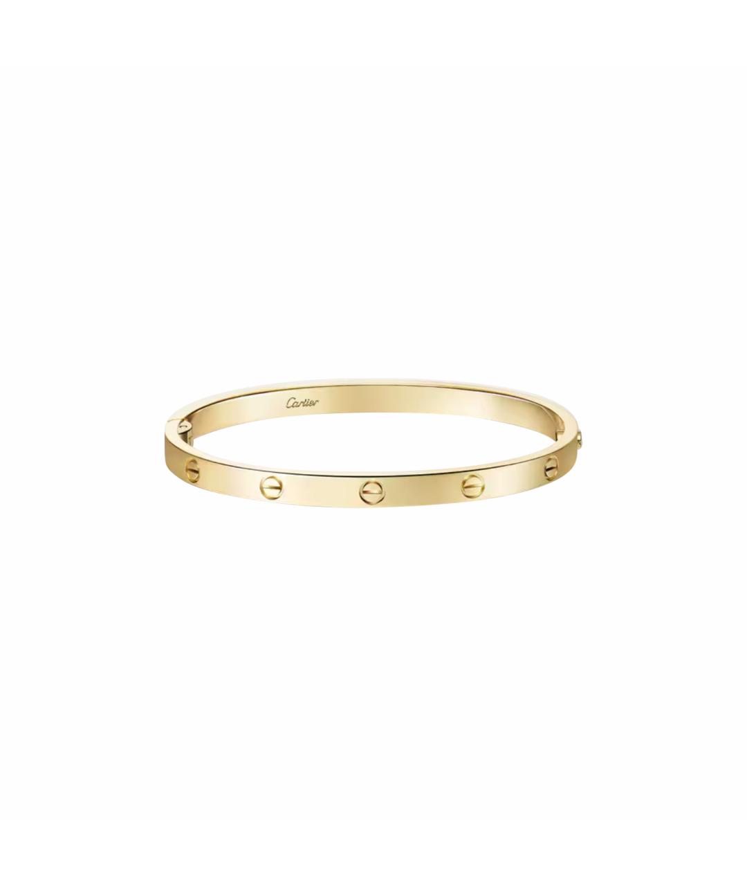 CARTIER Золотой браслет из желтого золота, фото 1