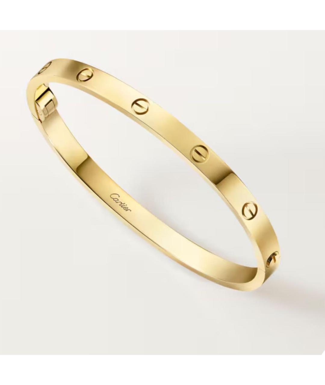 CARTIER Золотой браслет из желтого золота, фото 3