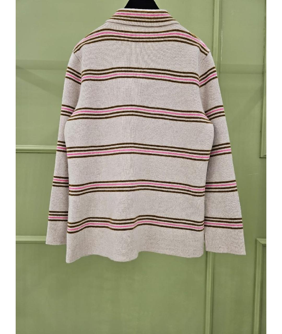 CHANEL Бежевый кашемировый джемпер / свитер, фото 2