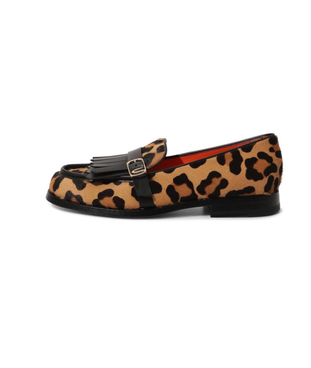 SANTONI Коричневые лоферы, фото 8