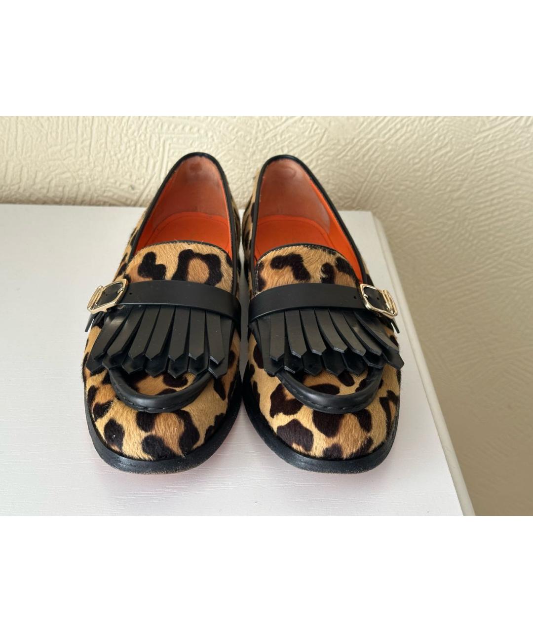 SANTONI Коричневые лоферы, фото 2