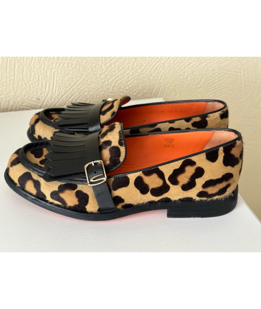 SANTONI Коричневые лоферы, фото 5