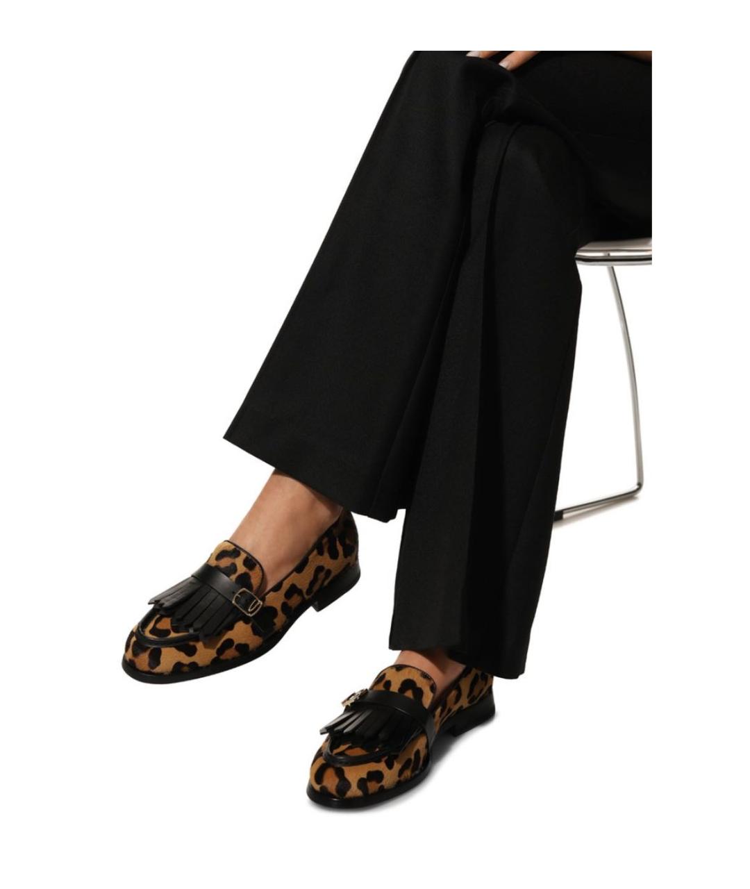 SANTONI Коричневые лоферы, фото 7