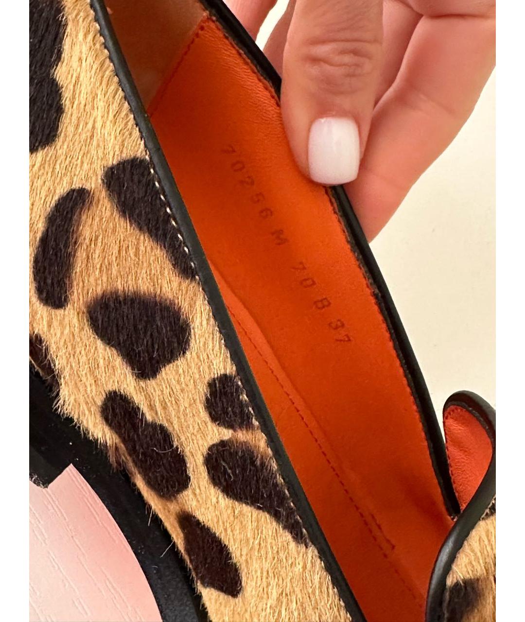 SANTONI Коричневые лоферы, фото 6