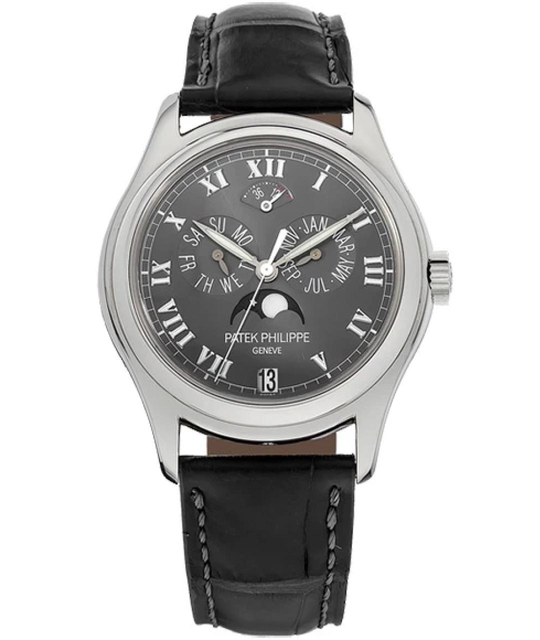PATEK PHILIPPE Черные платиновые часы, фото 3