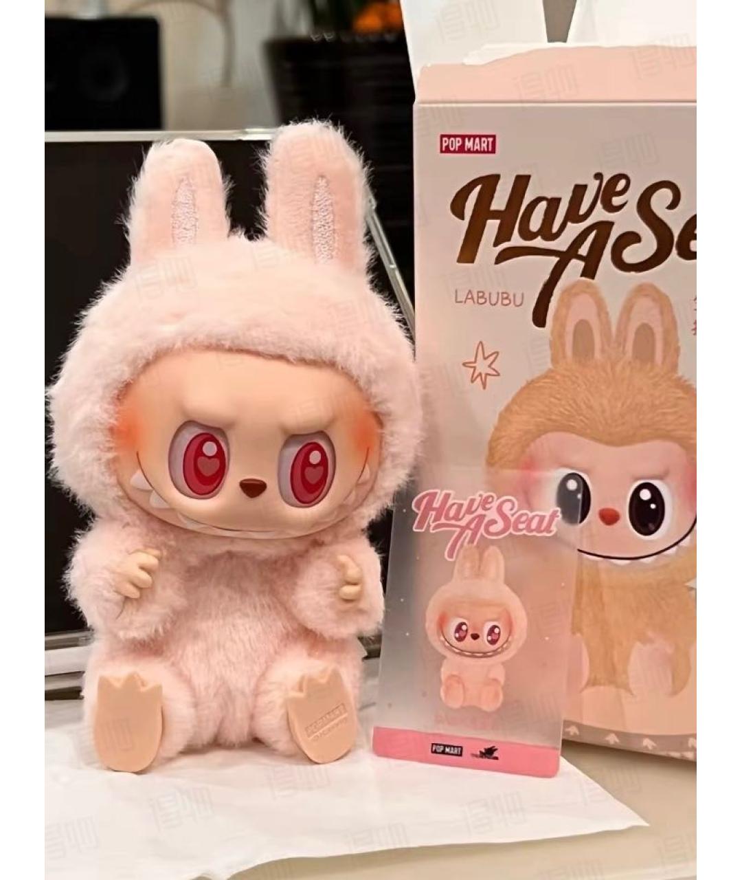 Labubu Розовый брелок, фото 3