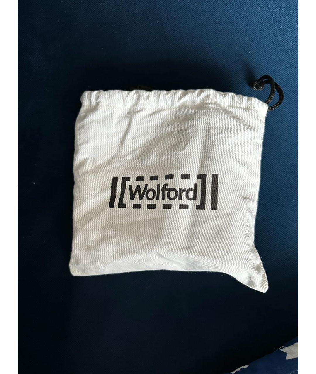 WOLFORD Черный кожаный ремень, фото 4