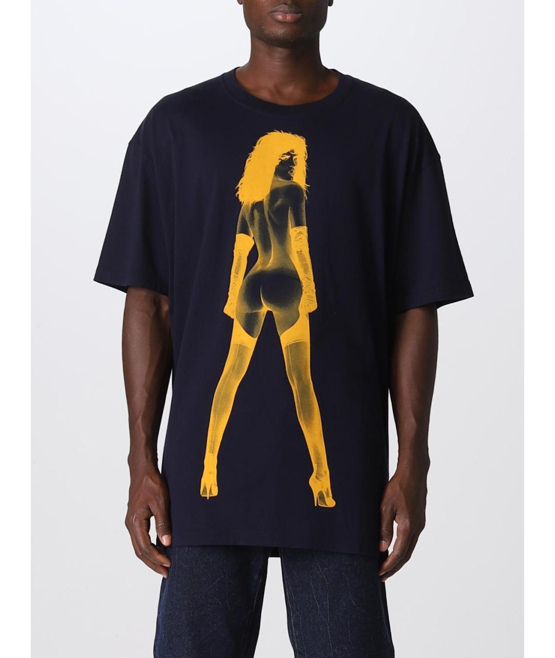 VIVIENNE WESTWOOD Синяя футболка, фото 2