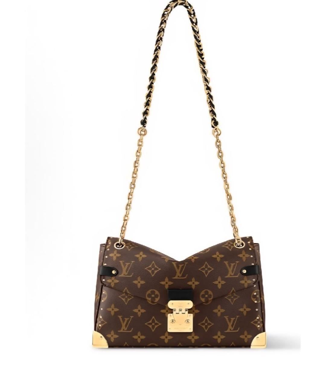 LOUIS VUITTON Коричневая сумка через плечо, фото 2