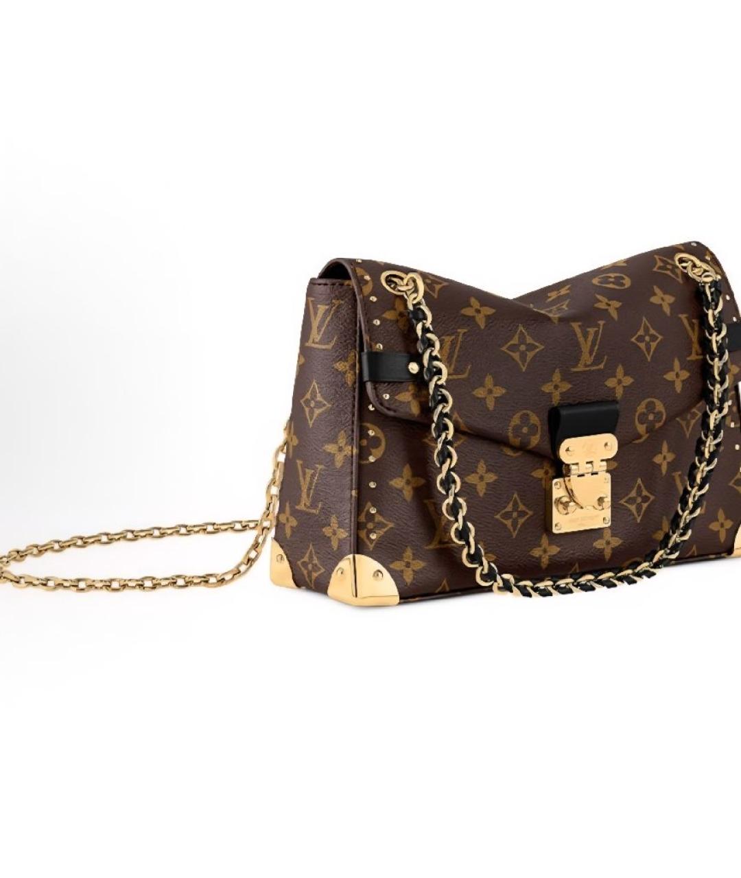 LOUIS VUITTON Коричневая сумка через плечо, фото 3