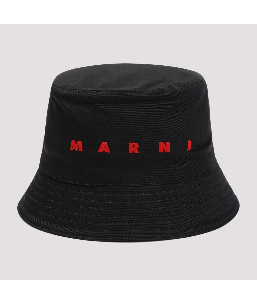 MARNI Черная шляпа, фото 2