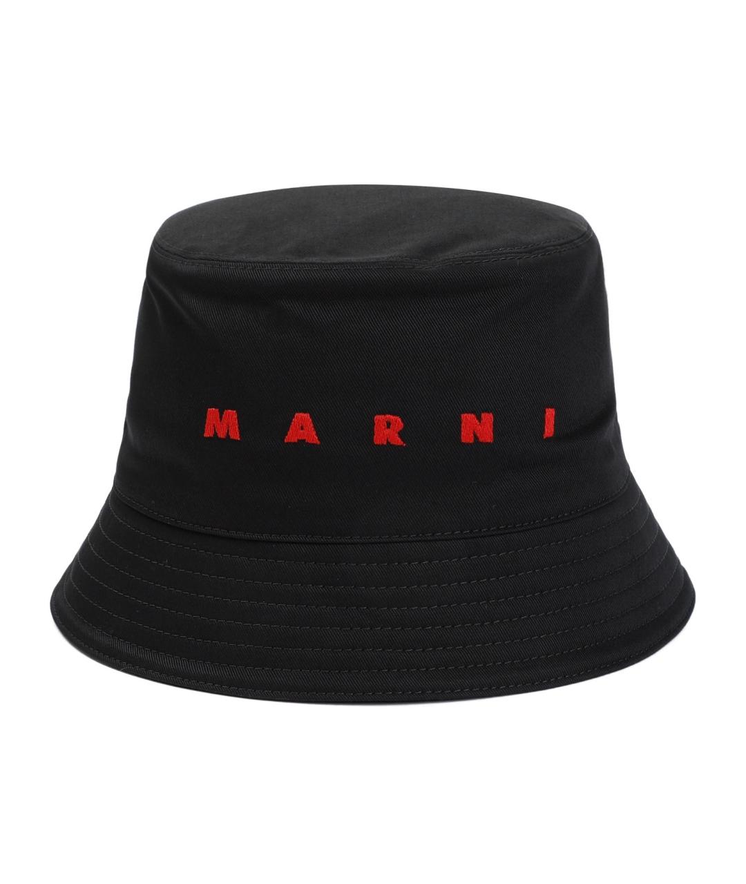 MARNI Черная шляпа, фото 1