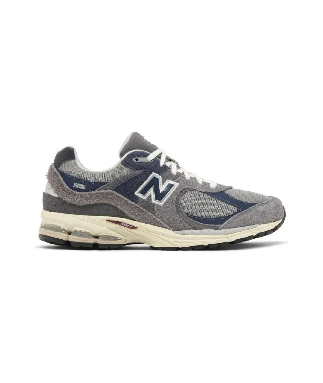 NEW BALANCE Серые замшевые низкие кроссовки / кеды, фото 5