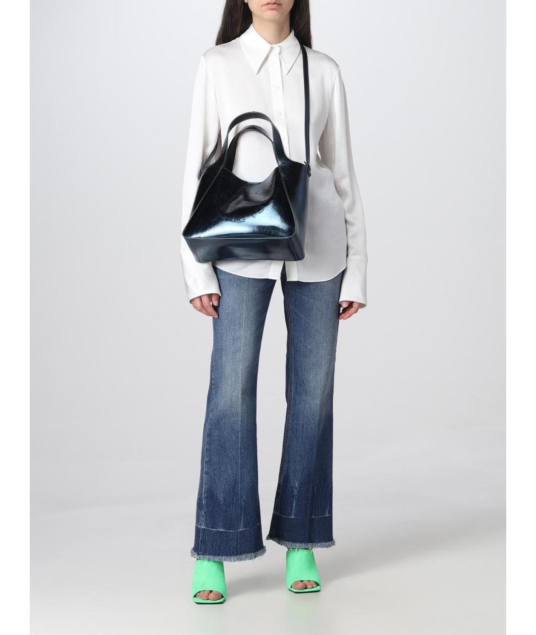 STELLA MCCARTNEY Синие джинсы клеш, фото 2