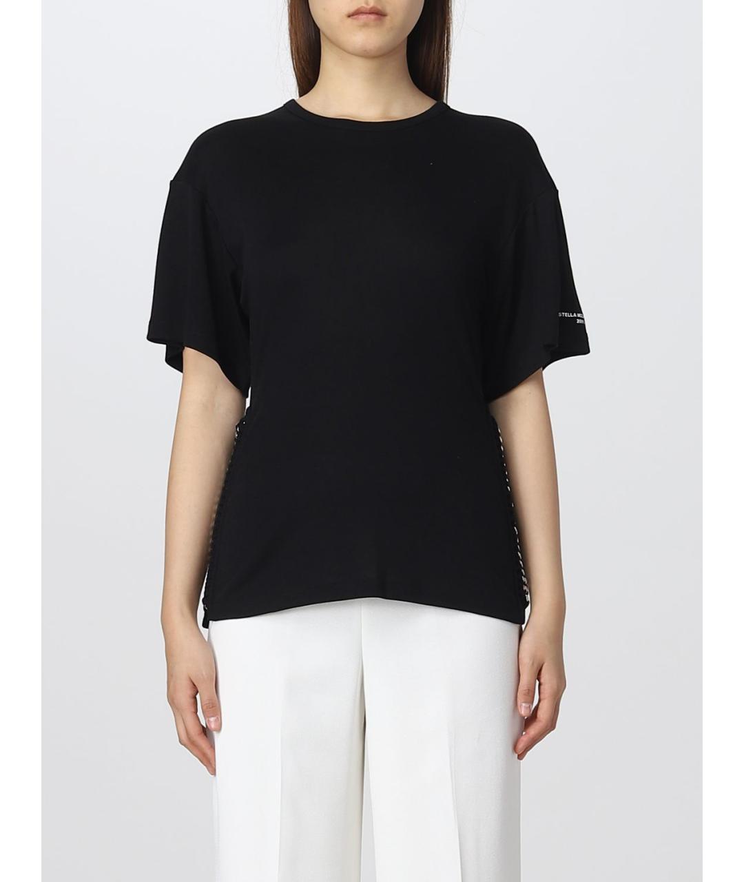 STELLA MCCARTNEY Черная футболка, фото 6