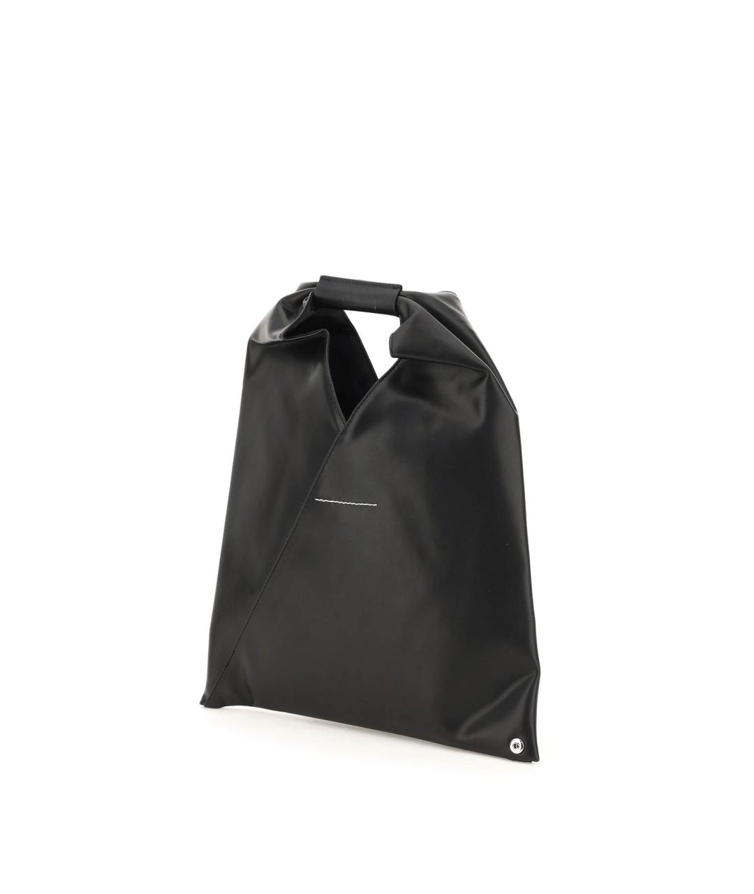 MM6 MAISON MARGIELA Черная сумка тоут, фото 3